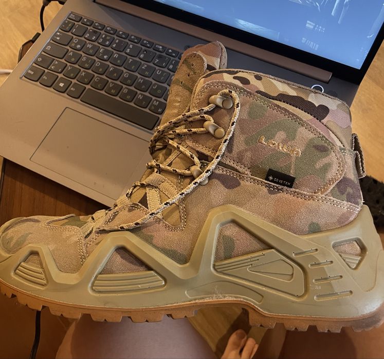 Тактичні демісезонні берци lowa gortex