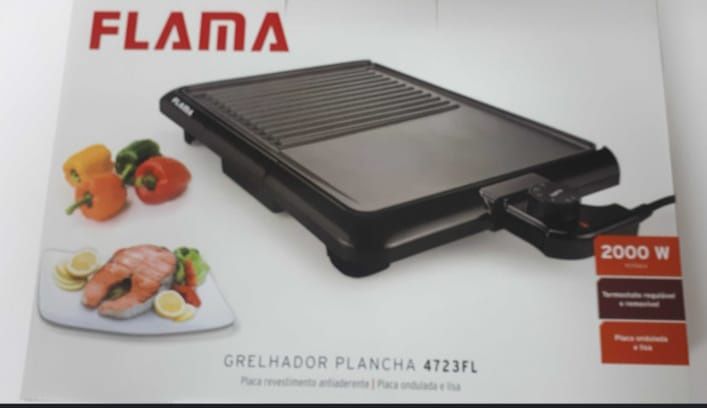 Grelhador  elétrico novo