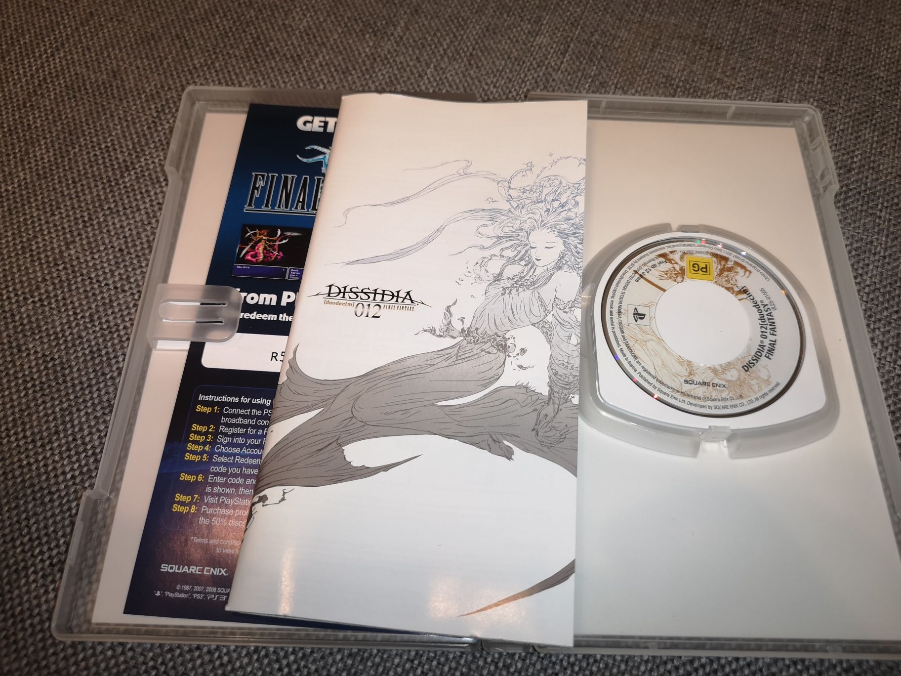 Dissidia 012 (duodecim) FINAL FANTASY gra PSP (wyd premierowe) BDB++