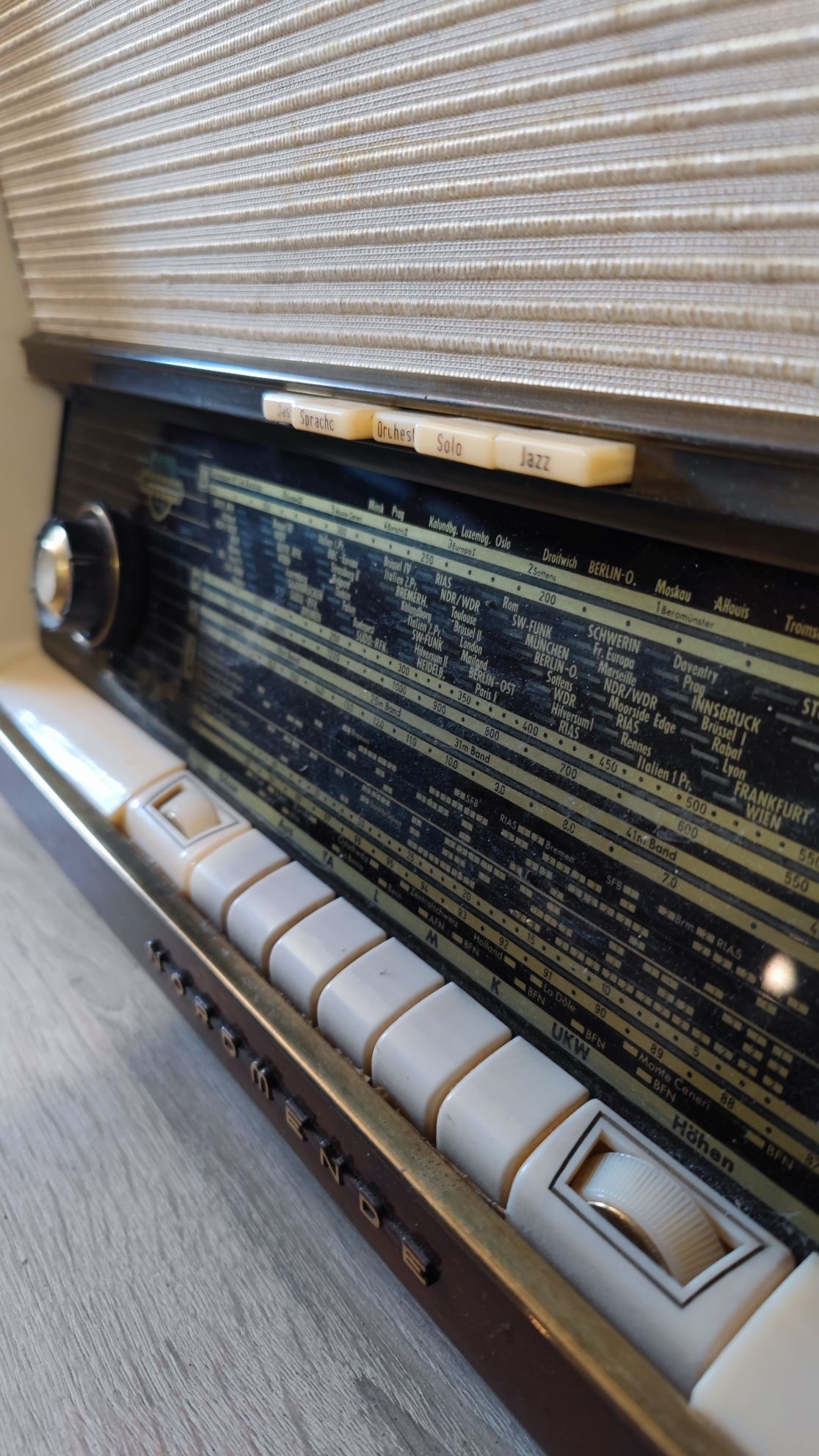 Radio lampowe kolekcjonerskie nordmende