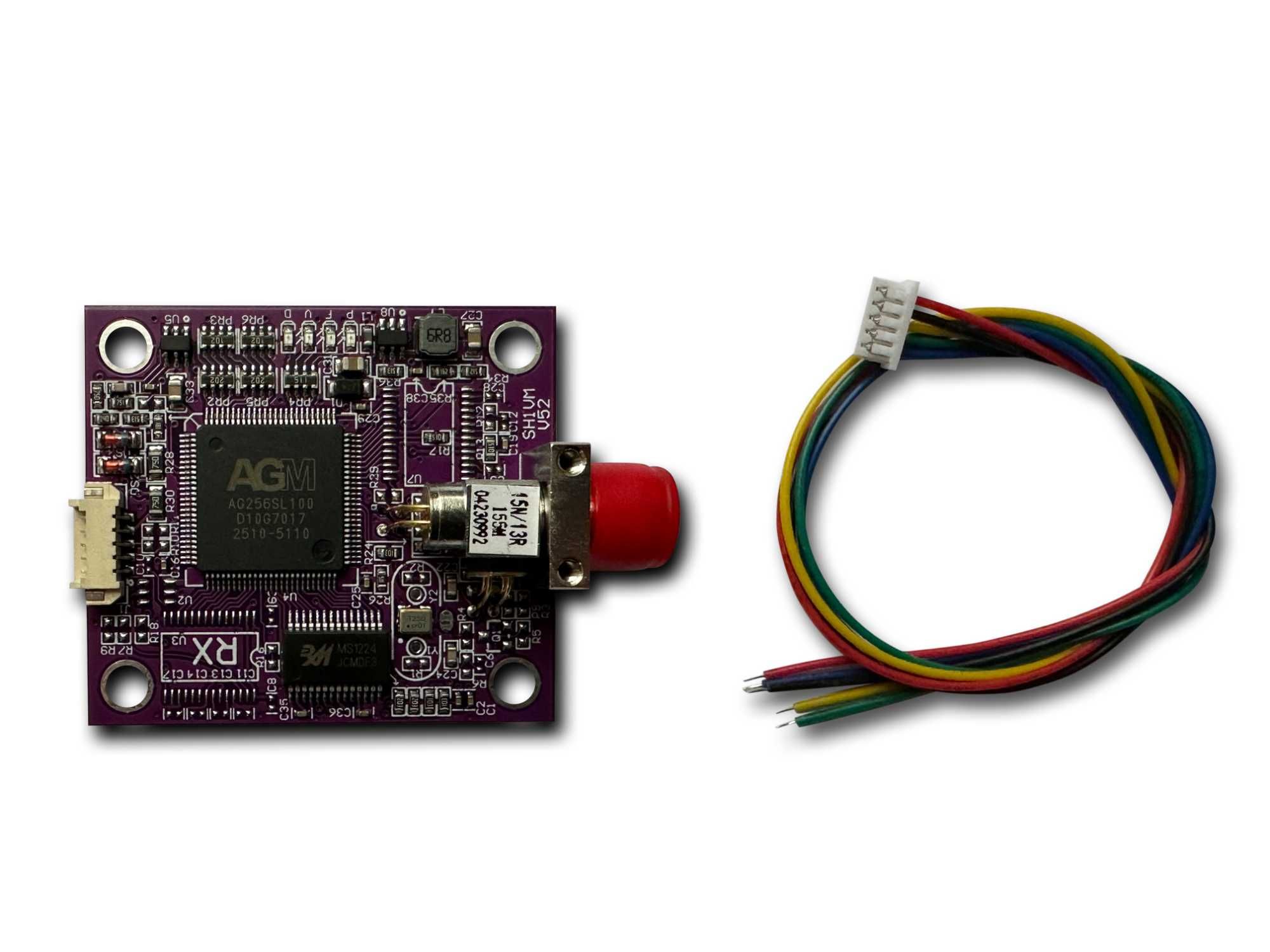 Приймач RX по оптоволокну для FPV / медіаконвертер