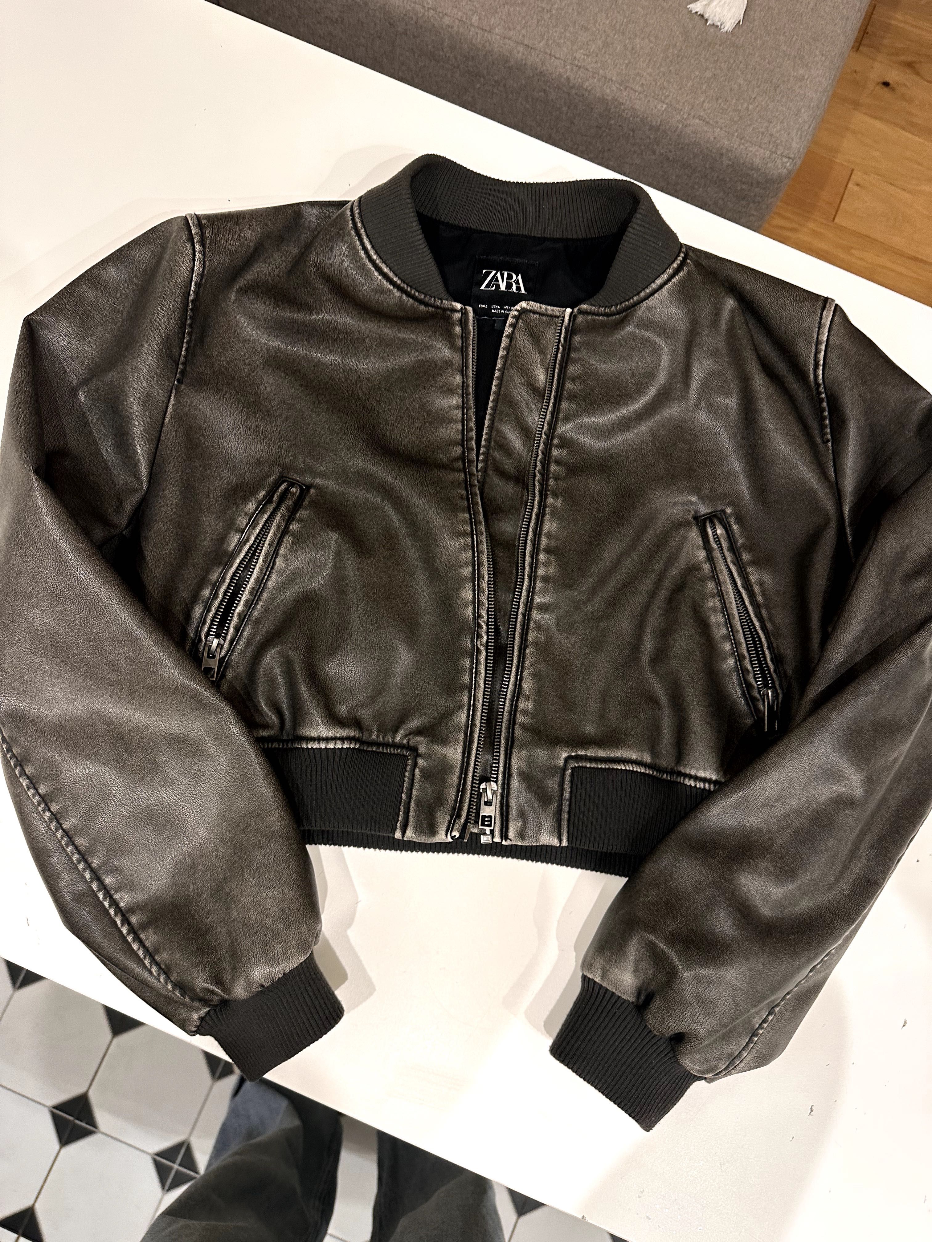 Бомбер Zara під вінтаж