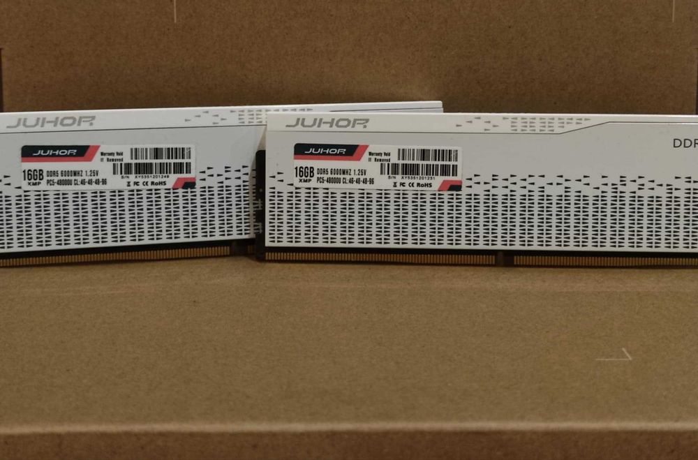 Pamięć ram DDR5 Juhor DDR5 6000mhz CL46 32GB 2x16 AMD INTEL RYZEN