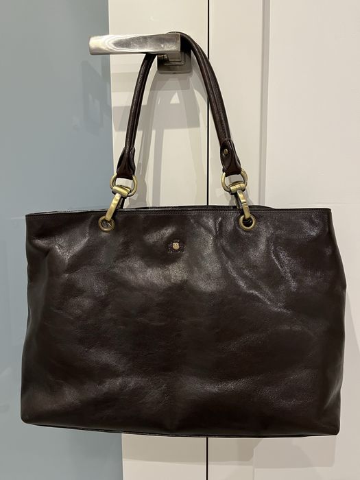 Piękna Torba shopper Wittchen skóra Vintage kolecja premium Da Vinci