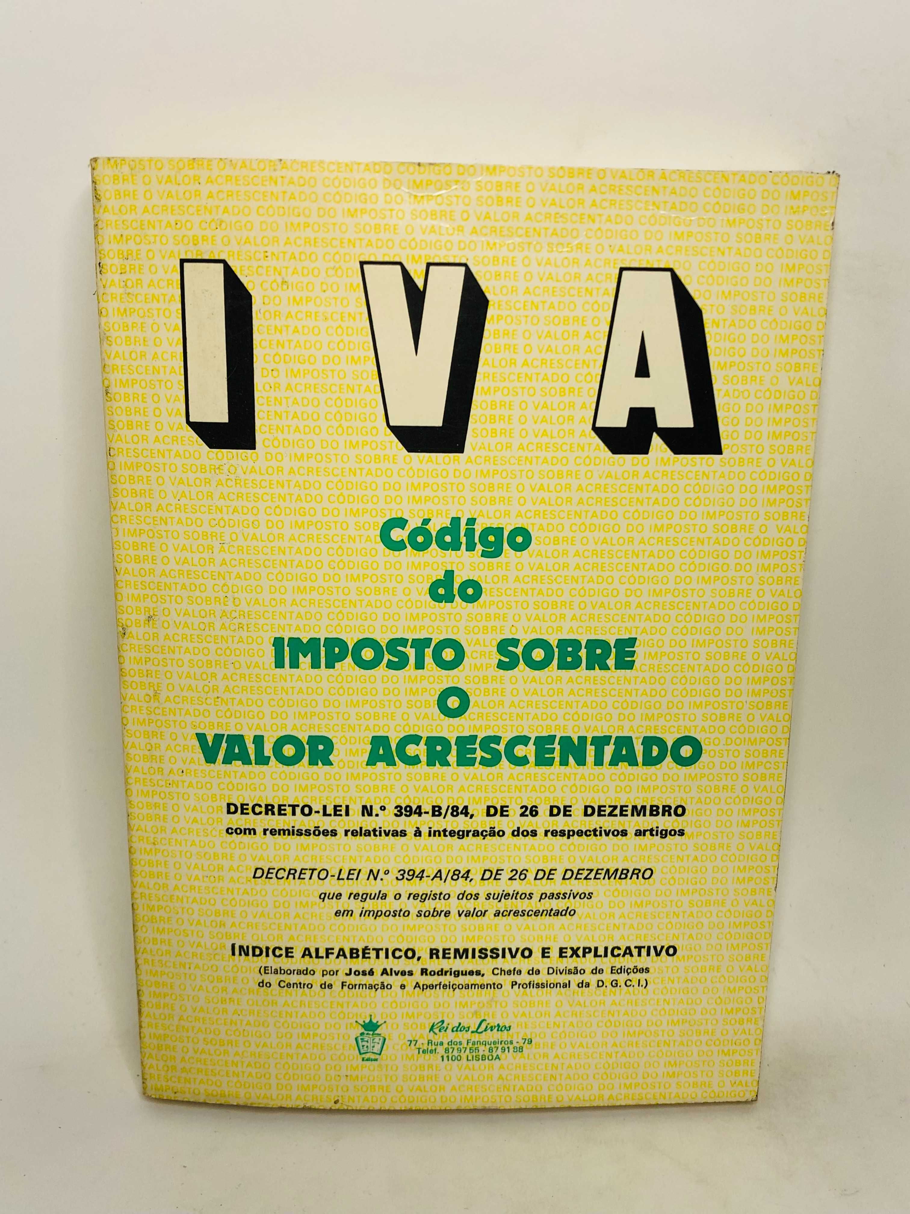 IVA Código do Imposto sobre o Valor Acrescentado