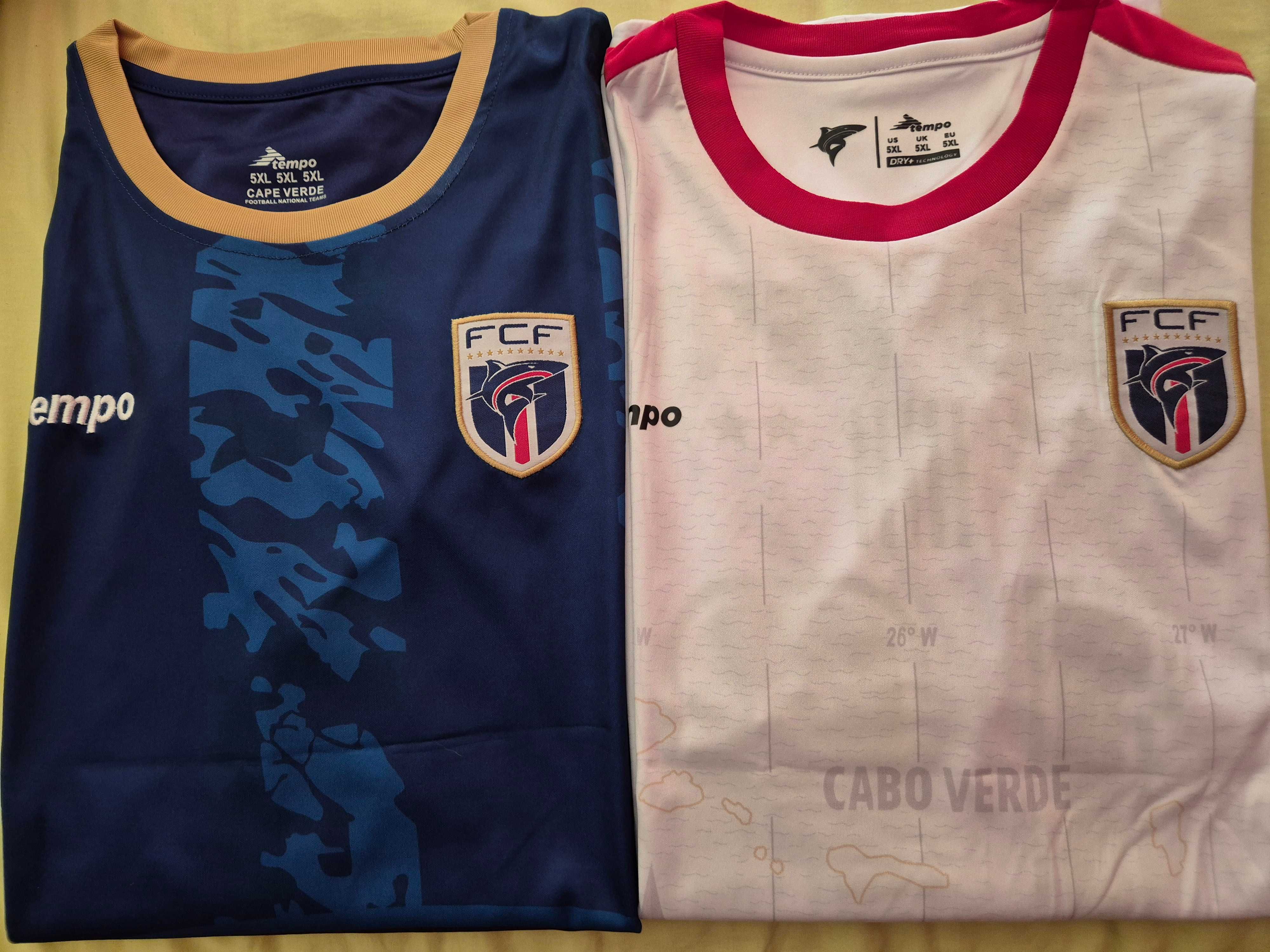 Camisolas Seleção Cabo Verde