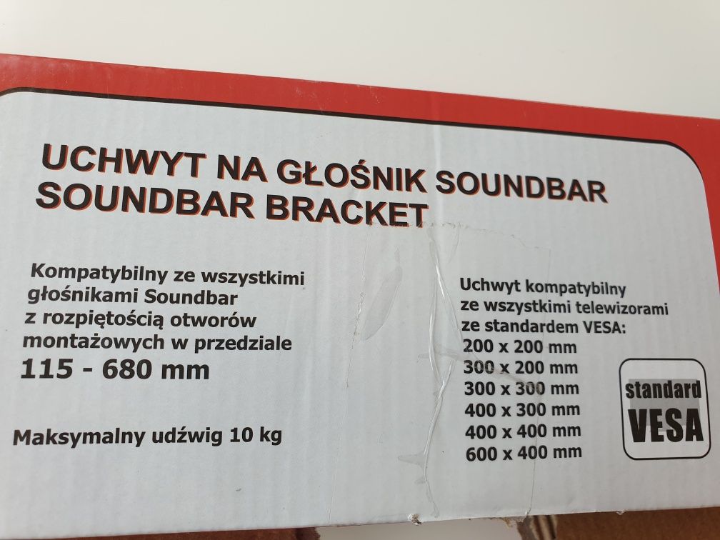 Uchwyt na glośnik soundbar bracket ART G-03