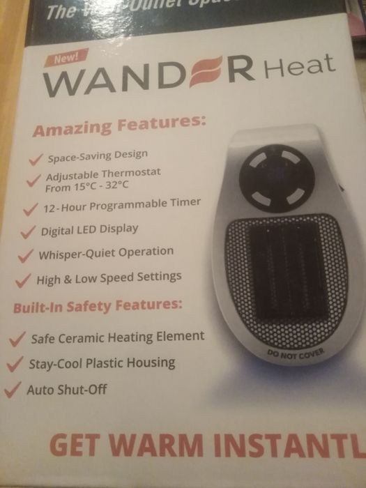 Mini grzejnik elektroniczny 500 wat