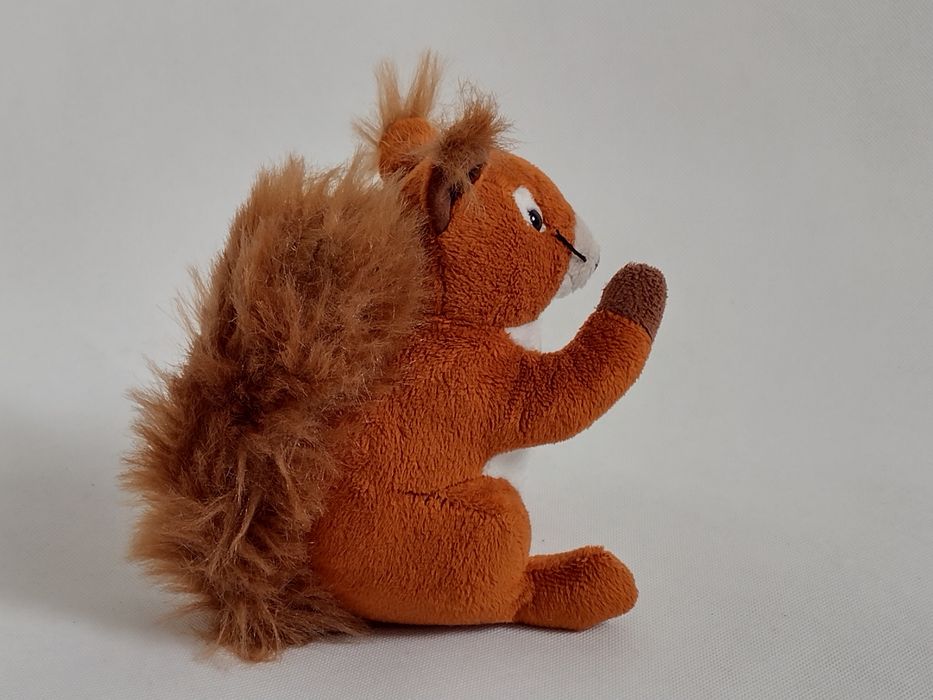 Wiewórka maskotka pluszak przytulanka leśne zwierzęta