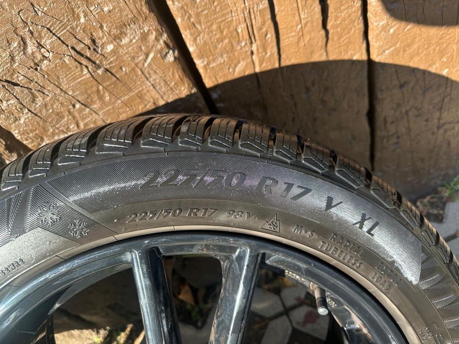 Felgi aluminiowe OPONY ZIMOWE  Audi A4 17 – komplet 4 sztuki