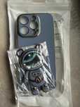 Nowe niebieskie etui case iphone 14 pro astronauta