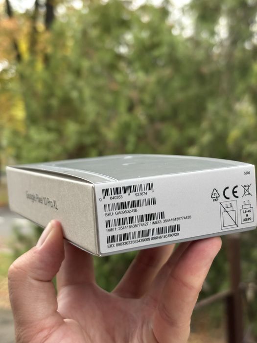 Google Pixel 10 Pro XL 256GB (Obsidian), новий запакований