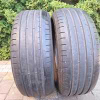 Dwie letnie opony 215/55 R17 Dębica z 2020 roku