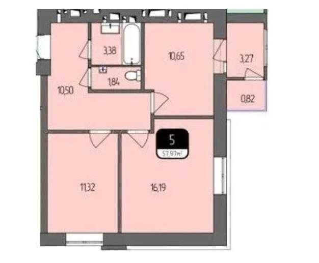 2к, Дубово, ЖК Анта, будується здача 2026р