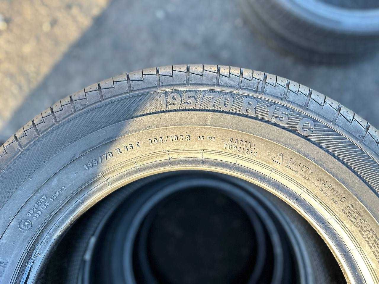 Літні шини 195/70 R15c Barum Vanis2 2шт Чехія