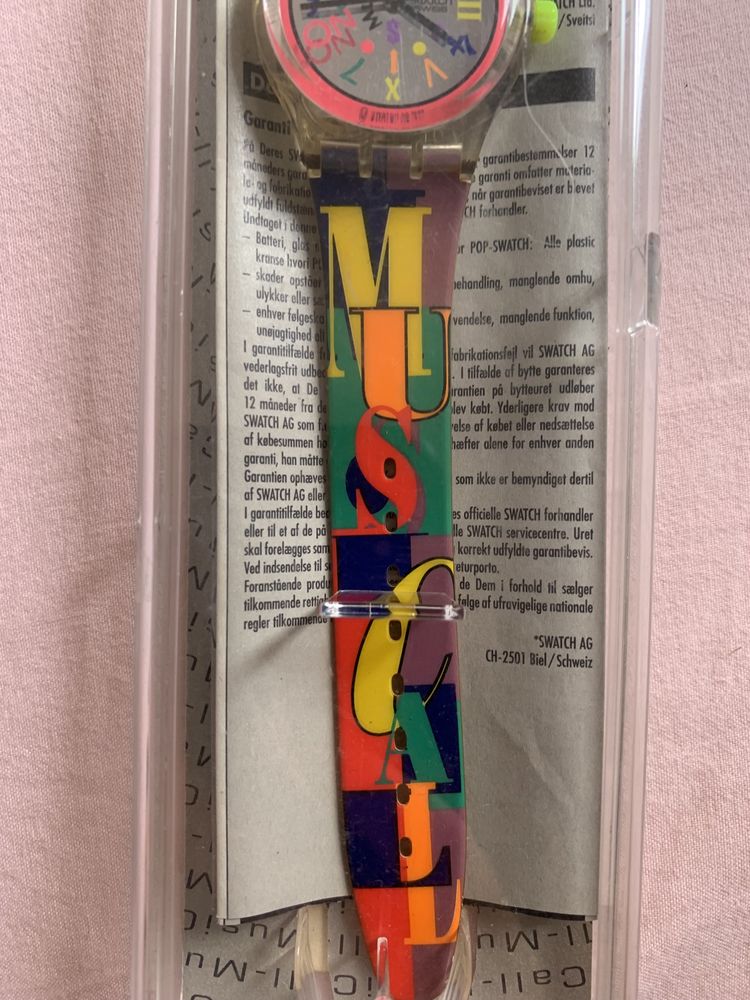 Vintage Swatch Musicall Boogie Mood 1994