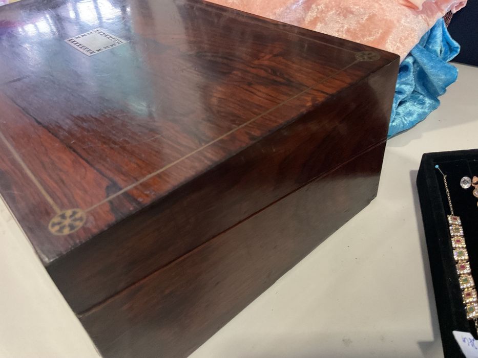 Caixa escritório inglês com 41x24x13 cm