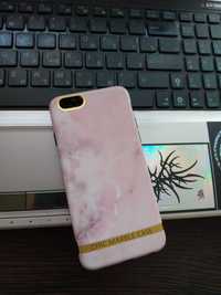 Чехол розовый айфон IPhone 6 Pink Chic Marble Case защита на телефон