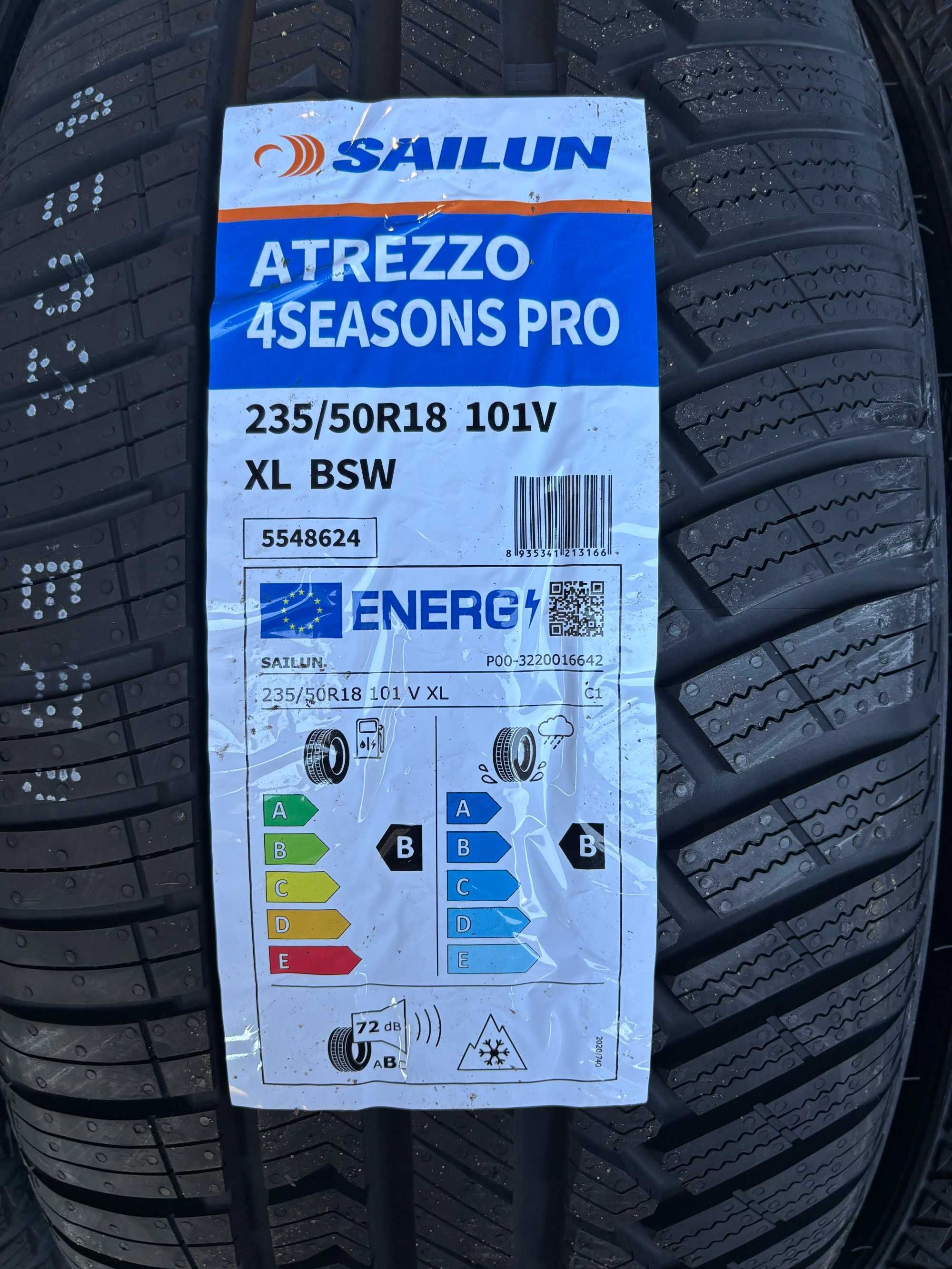 Okazja opony całoroczne 235/50R18 SAILUN ATREZZO 4SEASONS PRO 2024r.