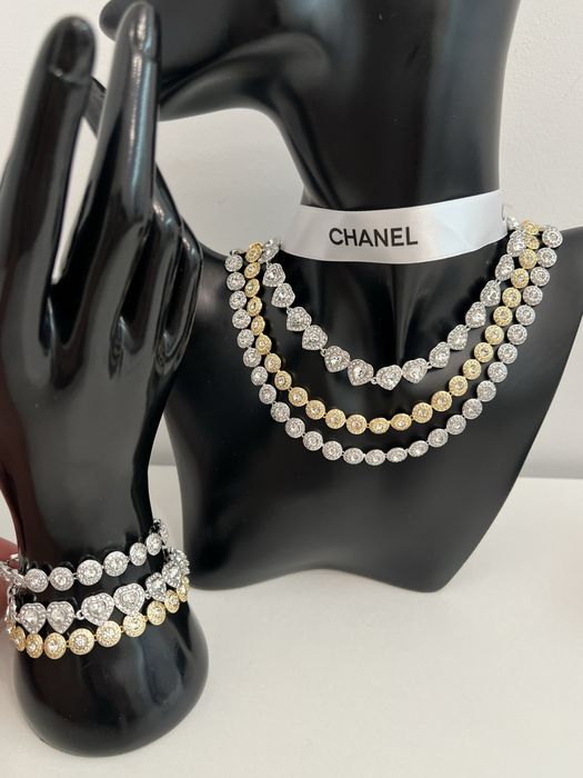 Biżuteria Swarovski, bransoletka, naszyjnik