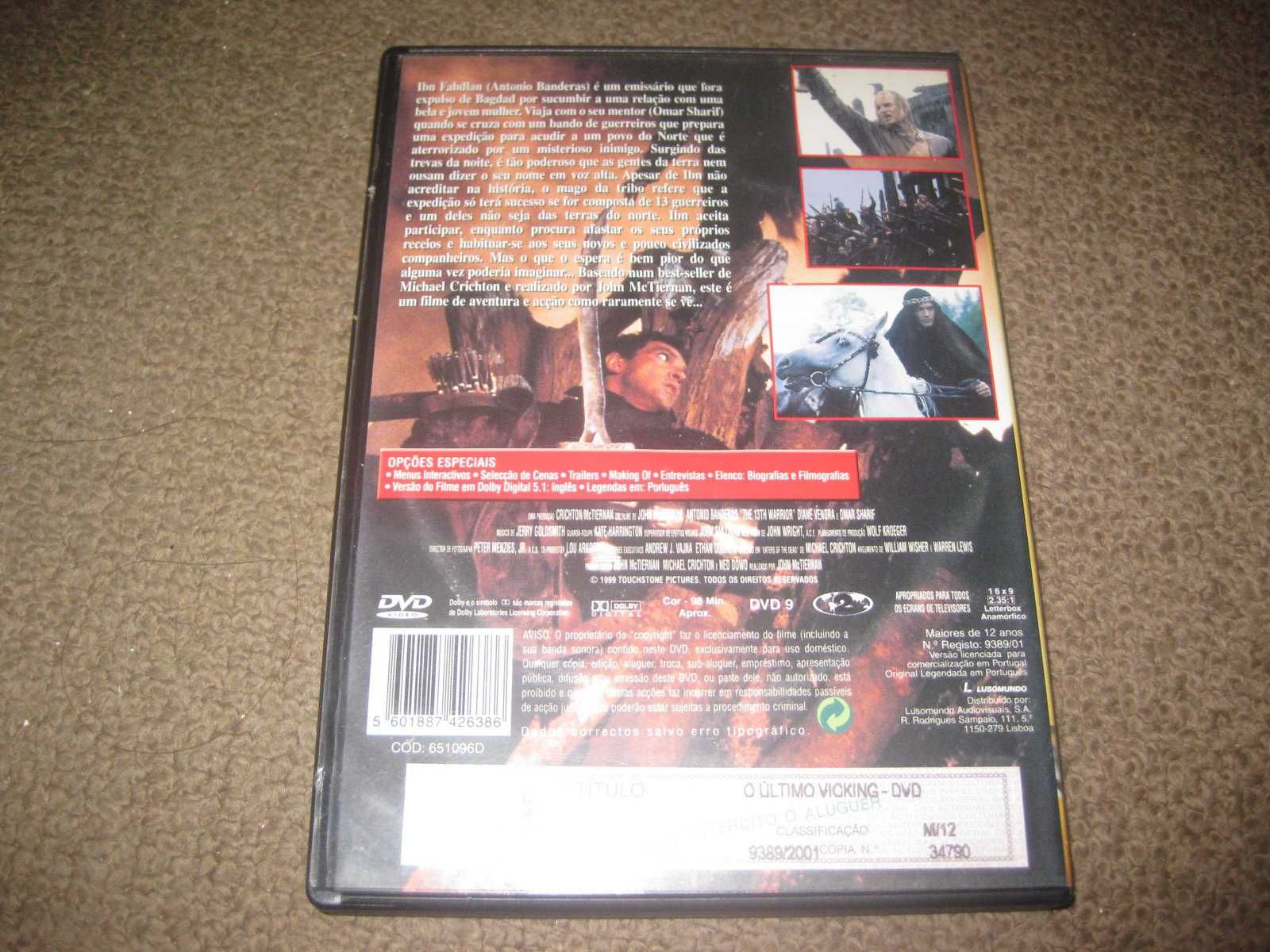 DVD "O Último Viking" com Antonio Banderas