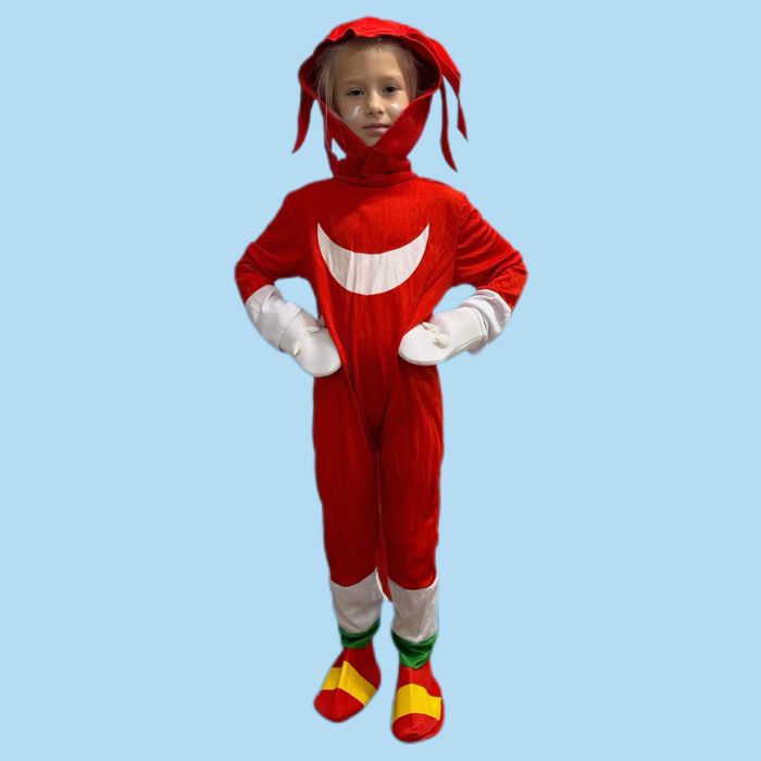 Костюм Наклза (Sonic Knuckles) для дітей, розмір S
