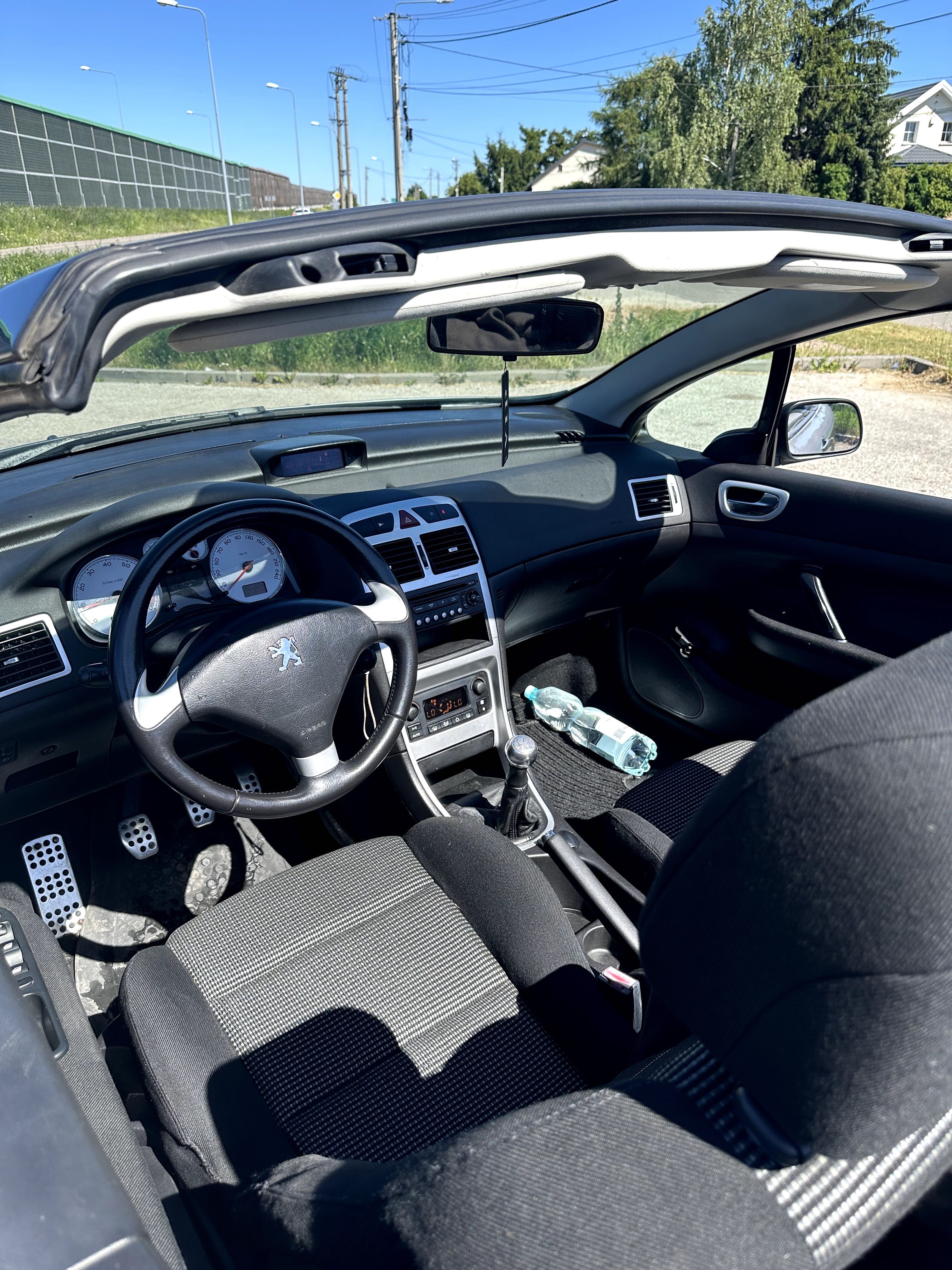Peugeot 307 CC lift cabrio 1.6 LPG metalowy dach sprawny klima