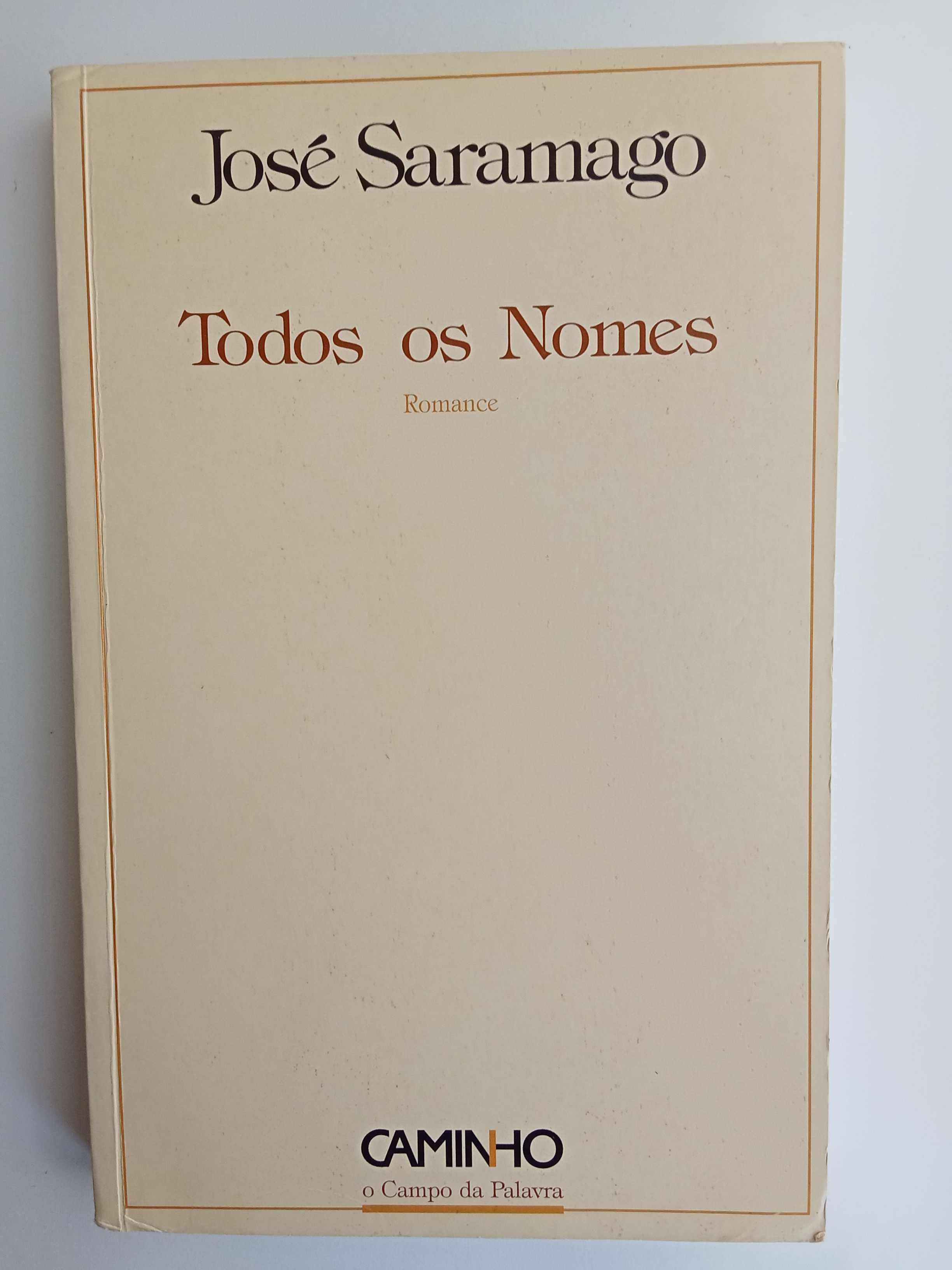 José Saramago - Todos os nomes [1.ª ed.]