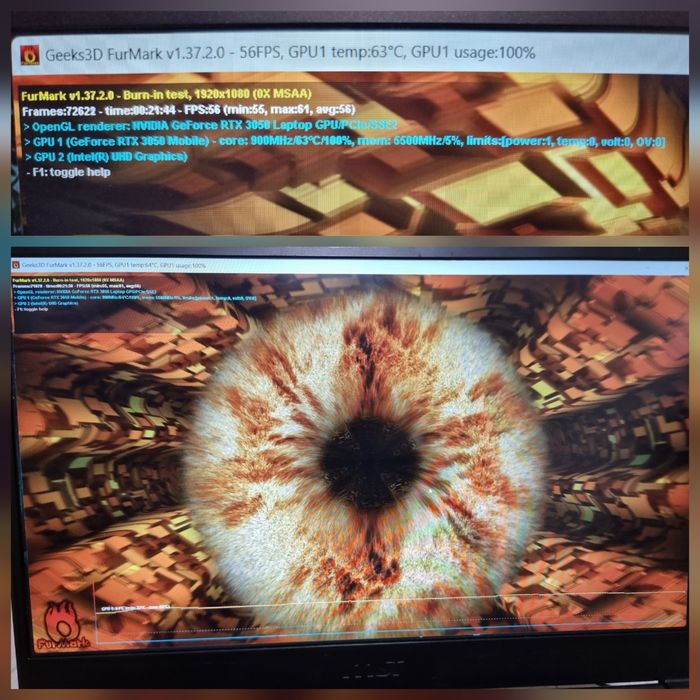 ІГРОВИЙ MSI / Core i5-11400H / RTX 3050 / 512gb / 16gb / ГАРАНТІЯ