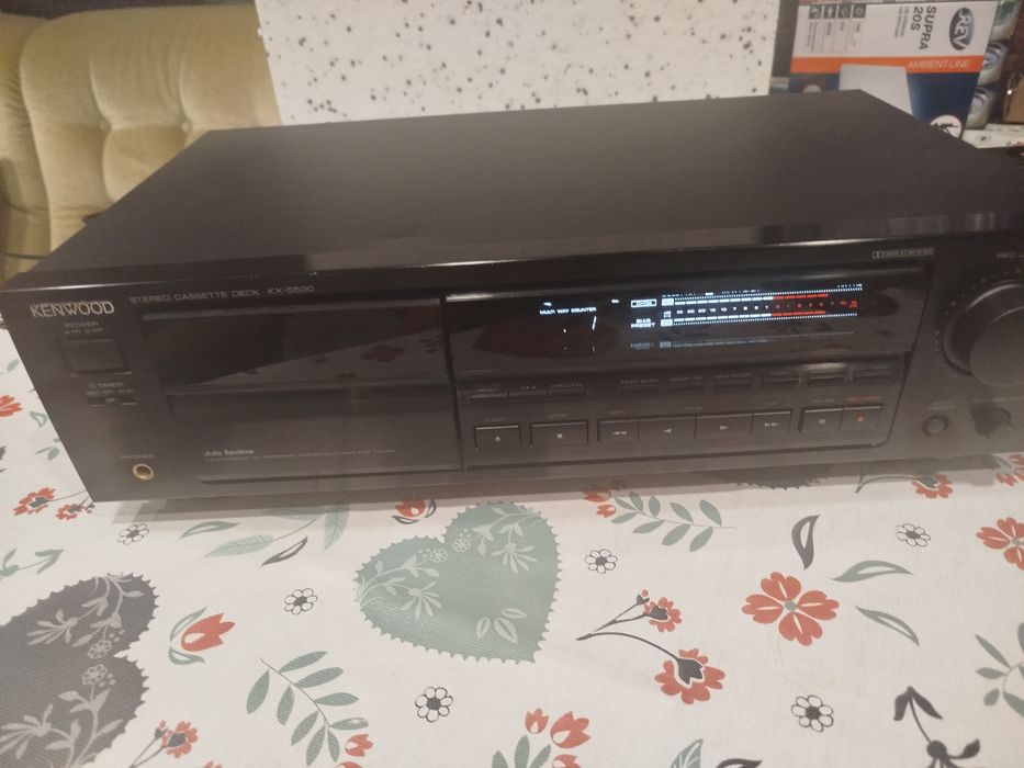 Kenwood KX-5530 – Stereo Cassette Deck – Auto Reverse