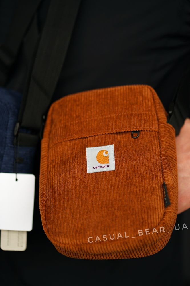 сумка Carhartt мессенджер через плече Вельветова Вельвет Вельветовая