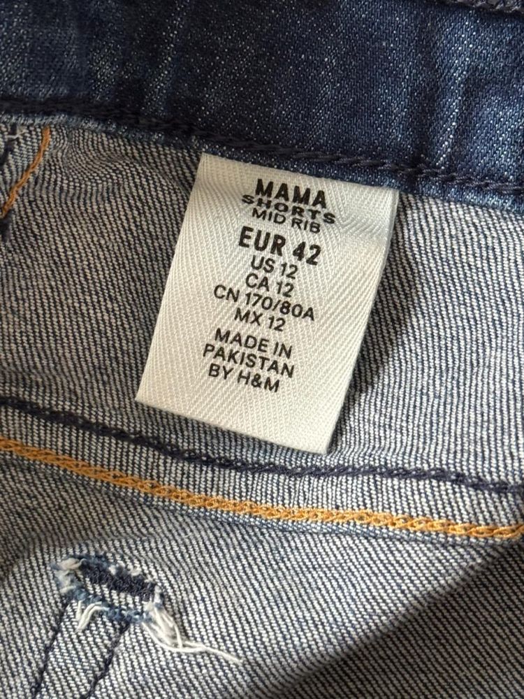 Шорти джинсові для вагітних H&M L розмір