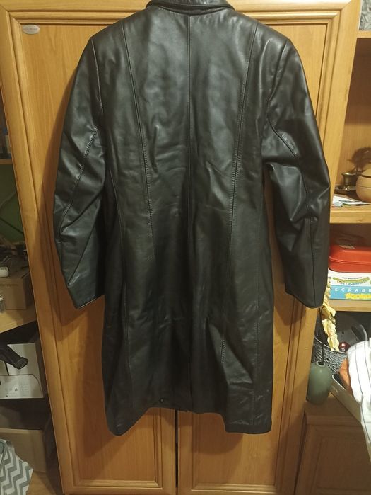 Kurtka damska skórzana r. M czarna