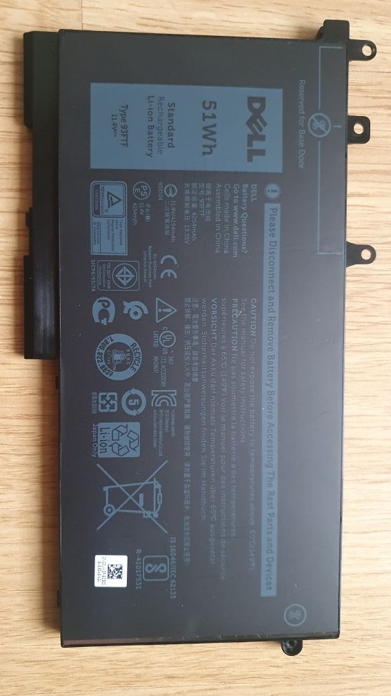 Bateria oryginał laptop Dell Latitude 5280