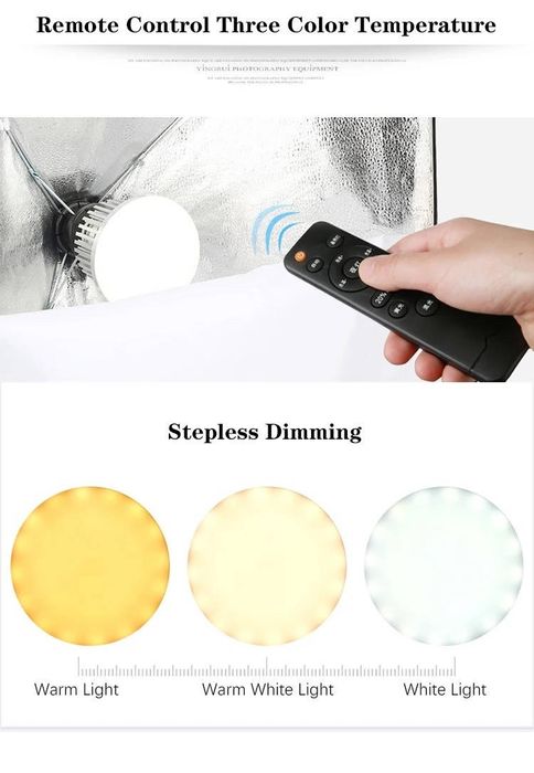 Софтбокс з патроном Е27 Prolighting 50х70 см