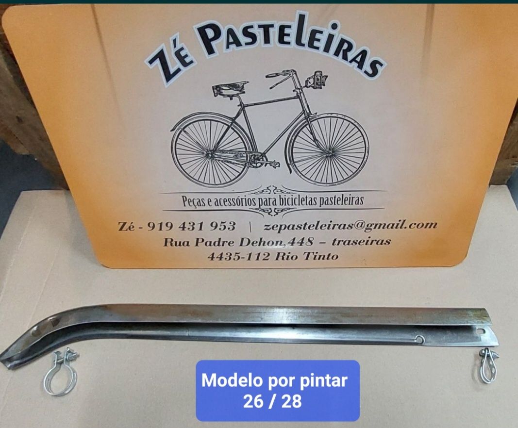 Resguardo de corrente novo para bicicleta pasteleira