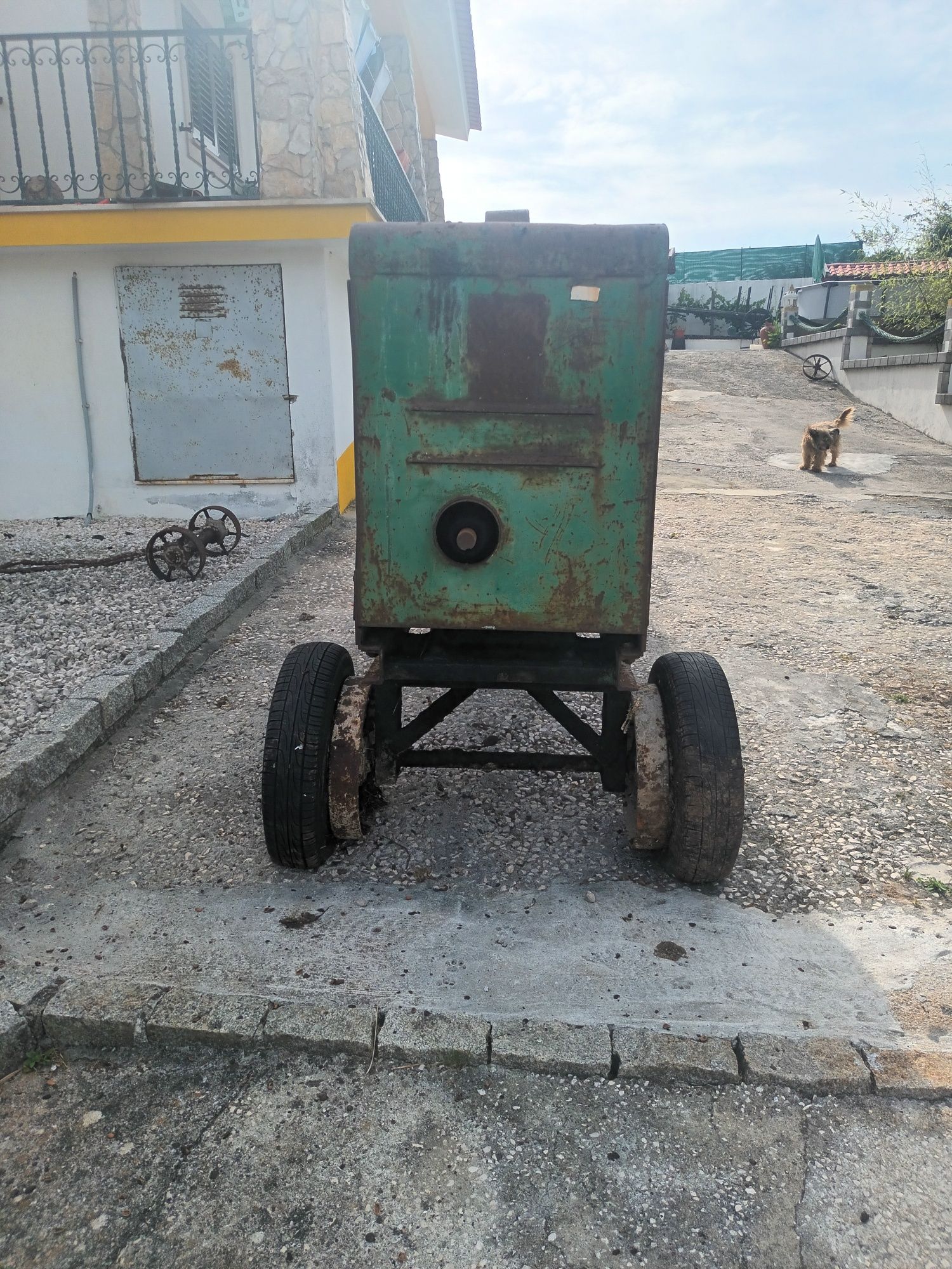 Betoneira a gasóleo