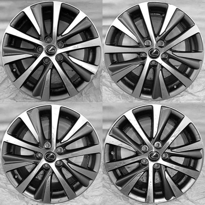 Lexus оригинал! R17x7,5J PCD 5×114.3 DIA 60,1 в идеальном состоянии!