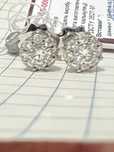 Продам серьги с бриллиантами 1,001Ct