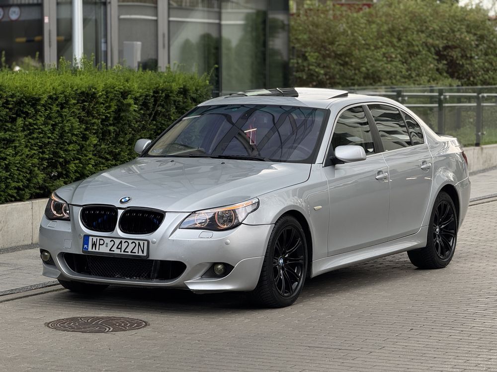 BMW E60 520d • Automat • 2006 • Stage 1 ~200KM • Bogate wyposażenie