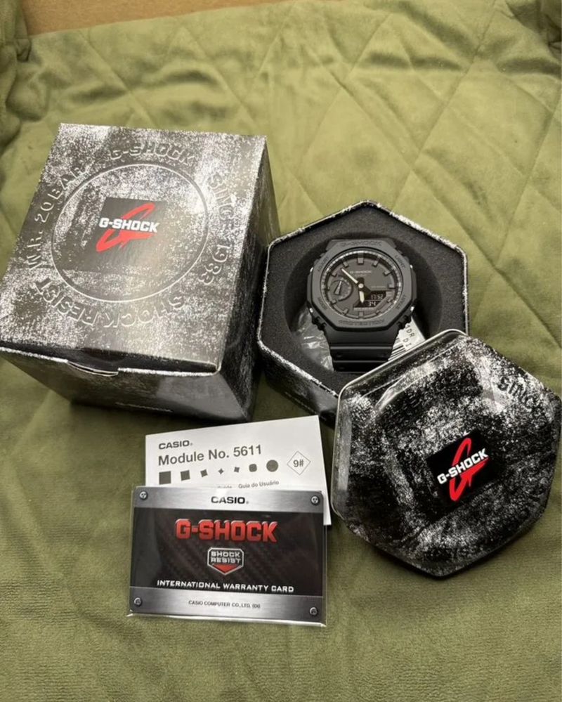 Оригинальные Casio G-Shock GA-2100-1A1