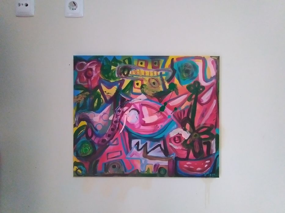 Quadro em Acrílico sobre tela, 50x60