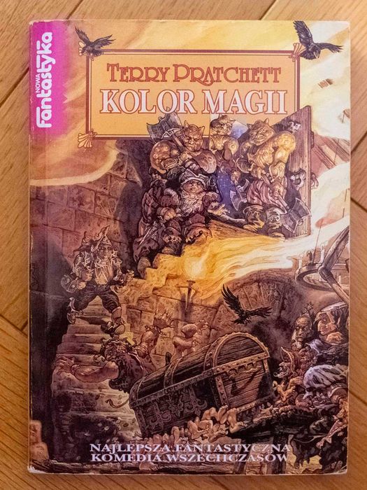 Terry Pratchett KOLOR MAGII Wyd Prószyński i S-ka 1994 Świat Dysku