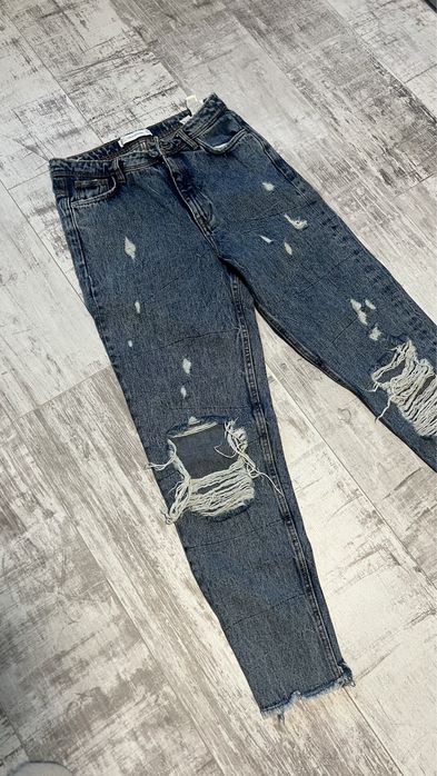 Женские рванные джинсы zara, джинсы zara