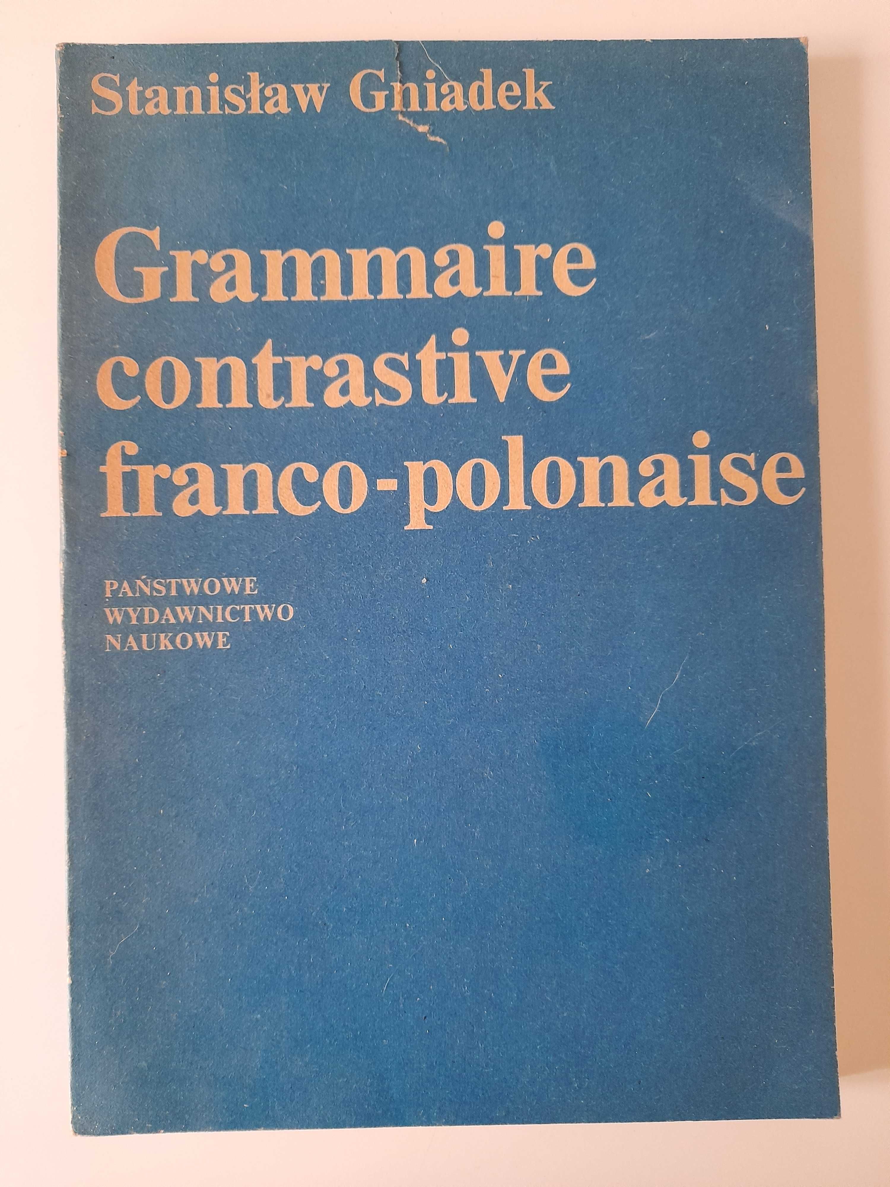 Grammaire contrastive franco-polonaise Stanisław Gniadek