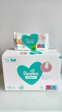 Pampers Sensitive 624 szt. (12x52) chusteczki nawilżane