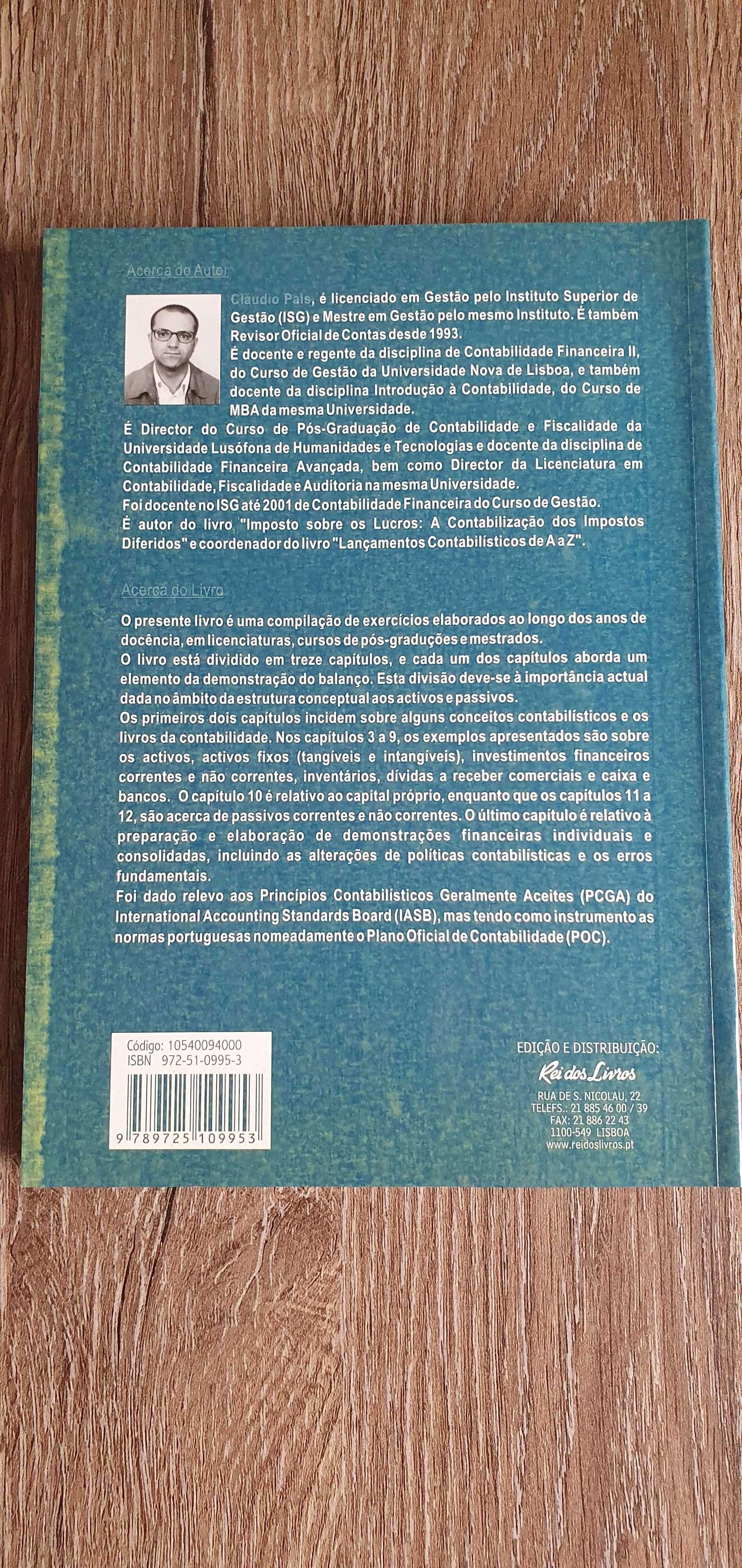 Livro Contabilidade Financeira - Exercícios Resolvidos