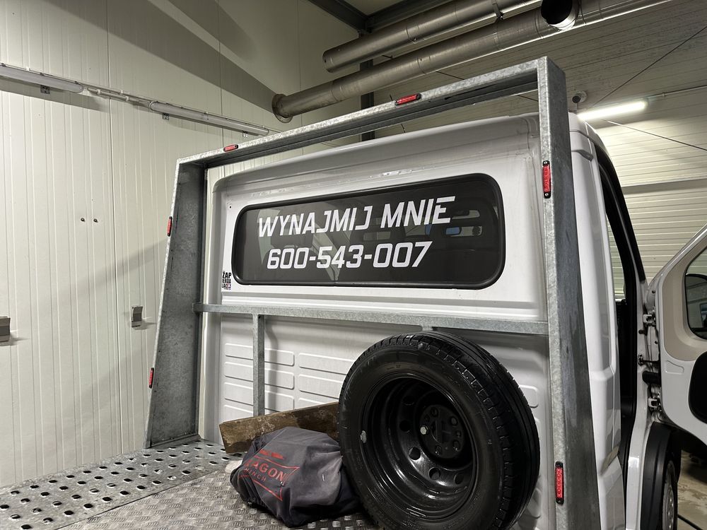 Wypożyczalnia Auto lawet Fiat Ducato na prawo jazdy kat B Warszawa
