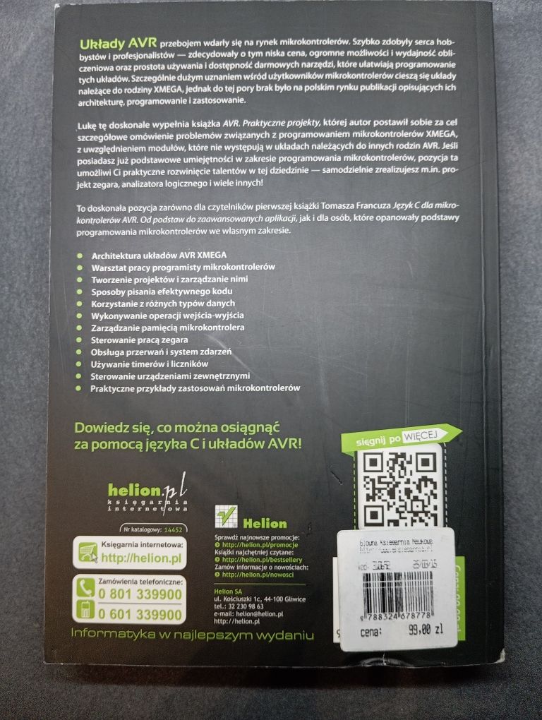 Książka AVR. Praktyczne projekty Tomasz Francuz