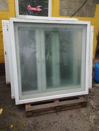 Okno PCV 150 x 150 używane stałe lub otwierane